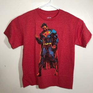 Superman T-Shirt Heather Red